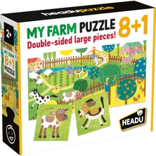 Headu Puzzle 8+1 (2-5 Yaş)