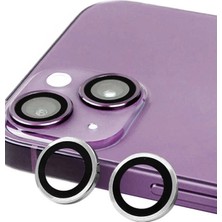 Never  Iphone 13 Raze Metal Kamera Lens - Gümüş 115474