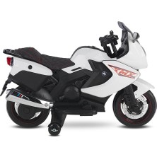 Babyhope 438A XMX-316 12V Ledli Akülü Motor Beyaz