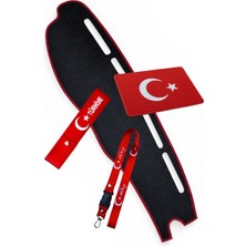 Tusba Market Toyota Corolla Efsane Kasa Torpido Koruma Halısı & Torpido Koruyucu Örtüsü & Havlusu (1992 - 1998)