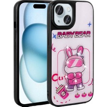 Gaappy Pamas Serisi Apple iPhone 14 Beyaz Kılıf