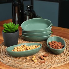 Yeşil Deniz Çerezlik/sosluk 14 cm 6 Adet 326