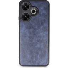 Never  Xiamoı Redmi 13 4g Kılıf Aras Deri Kapak - Lacivert 115474