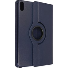 Never  Huawei Matepad 11 10.9 360 Tablet Deri Kılıf - Lacivert 115474