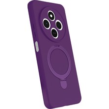 Never  Xiamoı Redmi 14C Regal Magsafe Standlı Kapak - Derin Mor 115474