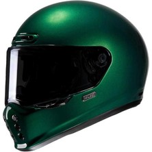 Hjc V10 Kask Koyu Yeşil