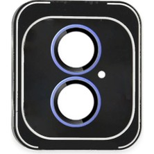 Never  Iphone 16 Pvd Metal Kamera Lens - Mavi 115474