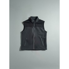 Birmont Promo Softshell Robalı Kolsuz Polar Iş Yeleği Fermuarlı ve Fermuar Cepli