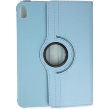Never  iPad 2022 10.9 (10.nesil) Kılıf 360 Tablet Deri Kılıf - Turkuaz 115474