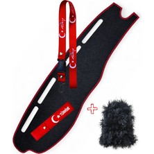 Tusba Market Toyota Corolla Efsane Kasa Torpido Koruma Halısı (1992-1998) & Vites Körüğü Püskülü & Oto Aksesuar Seti