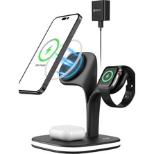 Never  YM-UD22 Kablosuz Şarj Masaüstü Set - Siyah 115474