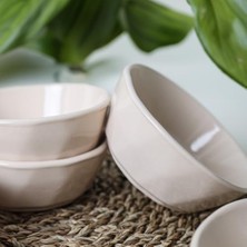 Krem Kristal Çerezlik/sosluk 12 cm 6 Adet 030