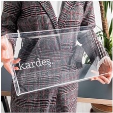 Kardeş Kelime Anlamlı Hediye Akrilik Tepsi - Sunum Tepsisi