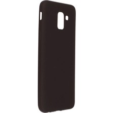 Never  Samsung Galaxy J6 Kılıf First Silikon - Siyah 115474