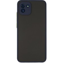 Never  Samsung Galaxy A03 Kılıf Montreal Silikon Kapak - Lacivert 115474