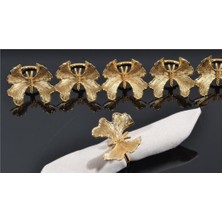 Elta Collection Japon Gülü Kelebek Modeli Peçete Yüzüğü