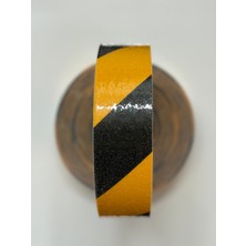 Merdiven Kaydırmaz Bant Sarı/siyah 5 cm x 25 M