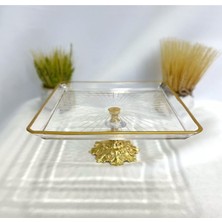 Elta Collection Yeppo Store Madlen Metal Ayaklı Sunumluk Tabak