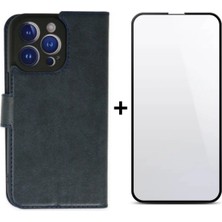 AHK Tekno Iphone 14 Pro Uyumlu Renkli Yumuşak Kapaklı Kılıf / Ekran Koruyucu