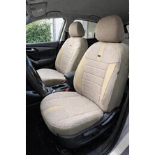 Nato Concept Renault Megane 2 Sedan 2005 Aracınıza Uyum Sağlayan Tam Takım Oto Koltuk Kılıfı - Riva Serisi