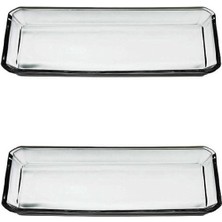 Elta Collection Kristalize Glamour Servis Tabağı 2 Li