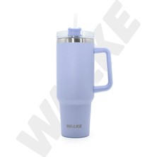 Walke Luxury Pipetli Bardak Termos 1.2 Litre Mor
