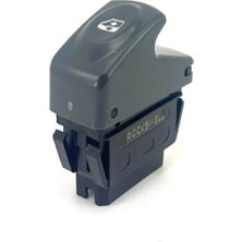 Rockswell Renault Clıo Kangoo Megane Cam Açma Kapama Düğmesi Gri