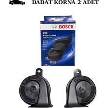 Bosch Volkswagen Amarok 2023 Uyumlu Korna 12V 410/510 Hz Dadat Korna Seti, Çift Fişli Cr8 - 0986AH1426