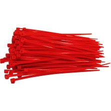 Ramart 3,6*300 Kablo Bağı Kırmızı 100 Paket (10.000 Adet)