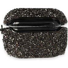 Never  Airpods Pro 2 (2.nesil) Mira Taşlı Kılıf - Siyah 115474