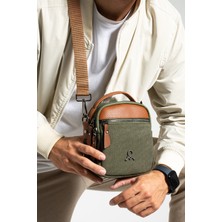 Mega Çanta Mega Polo Club Of Colors Erkek Kanvas Elden Tutmalı Çapraz Çanta