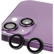 Never  Iphone 13 Mini Raze Metal Kamera Lens - Siyah 115474