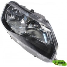 Tyc Skoda Rapid Ön Far Elektrikli Motorlu Sağ 2011- (Oem No:  5JB941018)