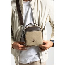 Mega Çanta Mega Polo Club Of Colors Erkek Kanvas Elden Tutmalı Çapraz Çanta