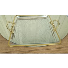 Elta Collection Kulplu  Madlen Sunum  Servis Tabağı