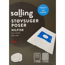 Nilfisk Nılfısk Coupe,neo,one  Süpürge Torbası Uyumlu  Model Çeg