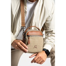 Mega Çanta Mega Polo Club Of Colors Erkek Kanvas Elden Tutmalı Çapraz Çanta