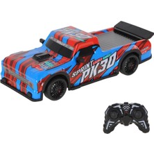 Hak-İş Oyuncak 2.4 Ghz Uzaktan Kumandalı Işıklı ve Sesli Spor Sprint Pickup Araba