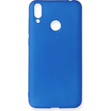 Never  Huawei Honor 8c Kılıf First Silikon - Mavi 115474