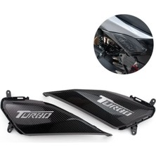 Nmax Techmax 125/155 2025-2026 Sele Altı Yan Aksesuar Karbon Kapak Seti