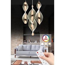 Akgül Mars Gold 4'lü Kumandalı Avize