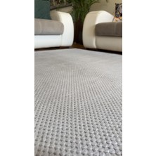 Elvey Home Gri Kaymaz Jel Taban Soft Yıkanabilir Kesme Özel Ölçü Tozsuz Antialerjik Antre Koridor Halı Yolluk