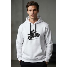 Yyz Store Dijital Baskılı Kapüşonlu Sweatshirt