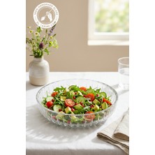 Glamis Selen Concept Sieana Model El Yapımı Cam Salata ve Meyve Kasesi