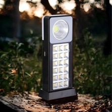 URZ Güneş Enerjili Veya USB Şarj Edilebilir Acil Durum Işığı 3W