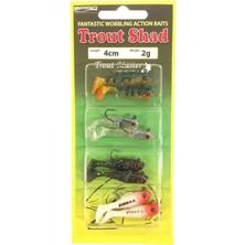 Spro Troutmaster Shad 4cm 2g 8'li Lrf Yem Seti