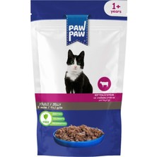 Paw Paw Kedi Sığır Etli 85GR Pouch