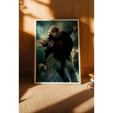 E2 Nova Ron Weasley Özel Tasarım Çerçeveli Tablo - Lüks Harry Potter Aksiyon Posteri Modern Duvar Dekoru