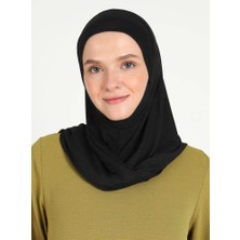 Ecardin Çeneli Rahat Viskon Scarfs Hjab
