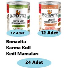 24'lü Bonavita Karma Koli Kedi Mamaları 07